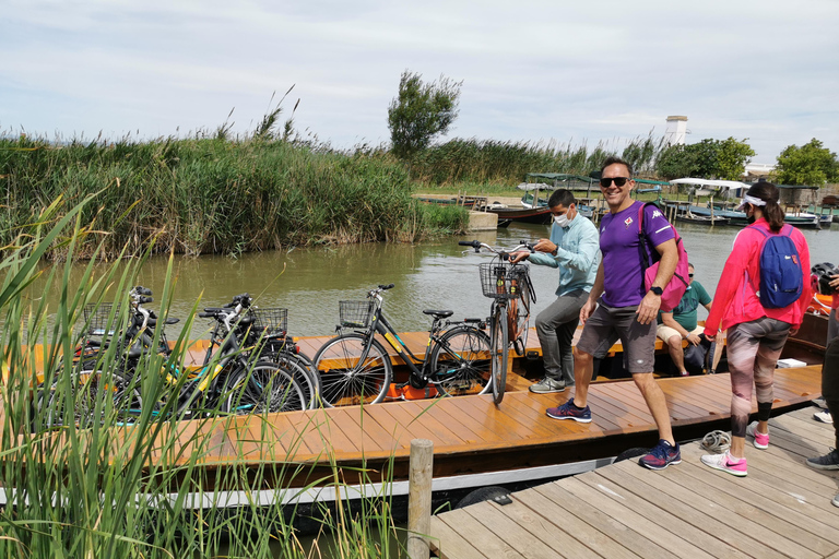 Valência: passeio de bicicleta e barco pelo Parque Natural da Albufera