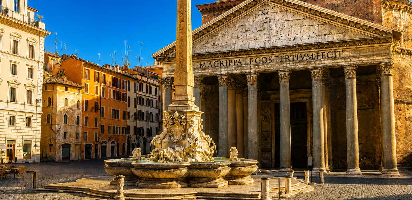 Rom: Führung Pantheon, Navona, Trevi-Brunnen & Spanische Treppe Rom: Führung Pantheon, Navona, Trevi-Brunnen & Spanische Treppe