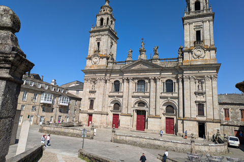 Cathedrals Beach and Lugo: Private Sightseeing Tour from Santiago to Northern Galicia Cathedrals Beach and Lugo: Private Tour from Santiago to Northern Galicia