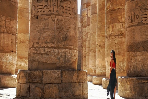 Luxor: Karnak Temple and Luxor Temple Tour with Lunch