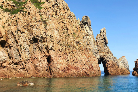 Sagone/Cargèse: Rondvaart Calanques de Piana en Capo RossoVan Sagone