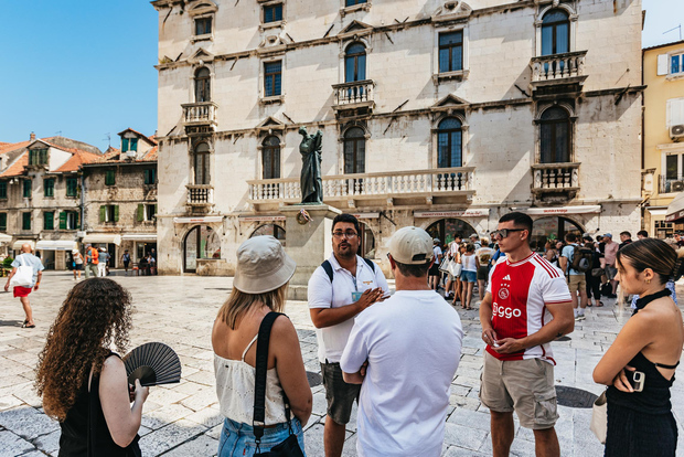 Split: Rundvandring i UNESCO-listade Diocletianus palats och Gamla stan