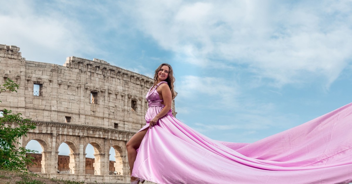 Rome: Flying Dress Professional Photoshoot | GetYourGuide