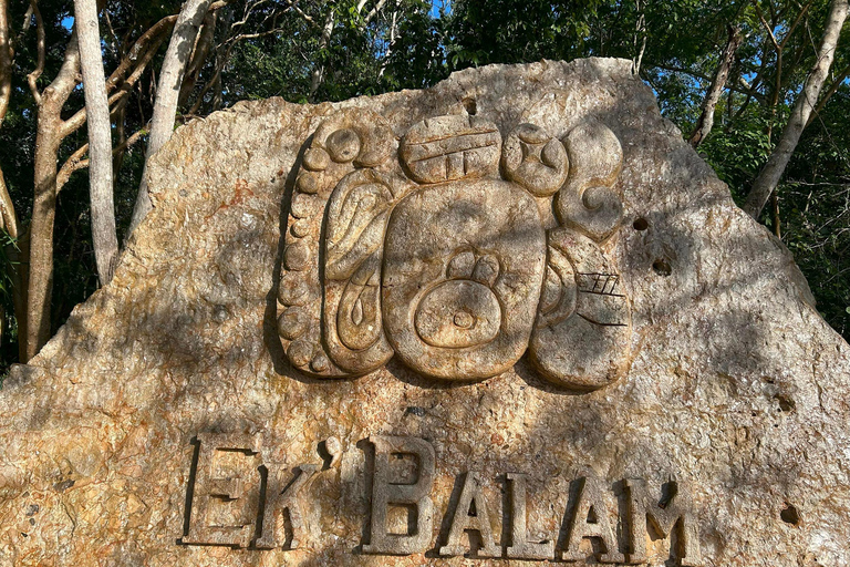 Chichen Itza och Ek Balam-ruinerna + Cenote med lunchAvresa från Tulum