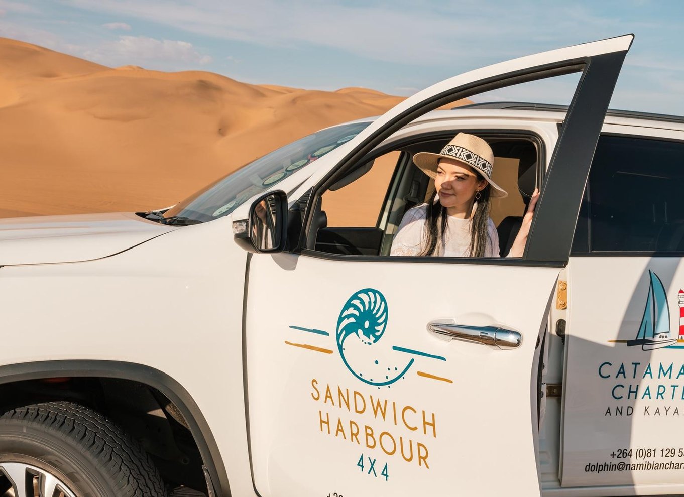 Walvis Bay: 4x4 ørkenudflugt til Sandwich Harbour Bay