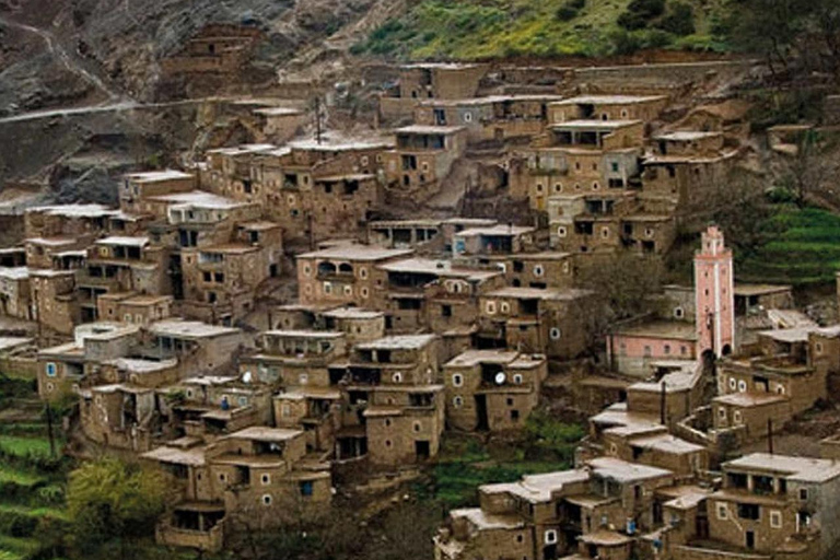 Desde Marrakech: montañas del Atlas, valle de Ourika y paseo en camello