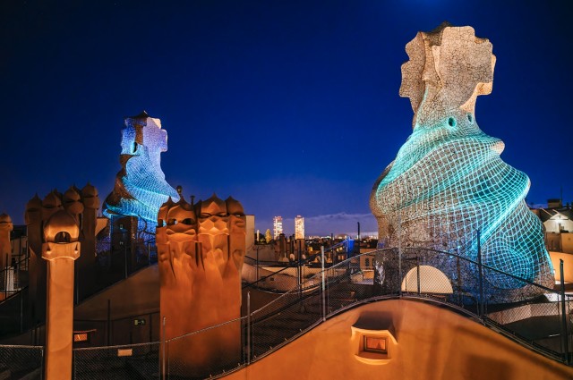 Visit Barcelona La Pedrera Night Experience in Barcellona