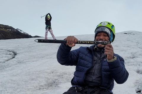 RVK : Randonnée sur le glacier, cascades de la côte sud et plage de sable noir