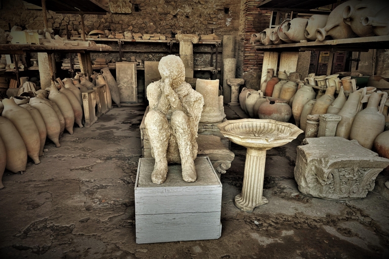 Von Sorrento aus: Pompeji Geführte Tour & Weinverkostung