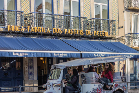 Lisbonne : Tour de Belém en Tuk Tuk avec dégustation de Pastel de NataLisbonne : Visite de Belém en TukTuk avec dégustation de Pastel de Nata