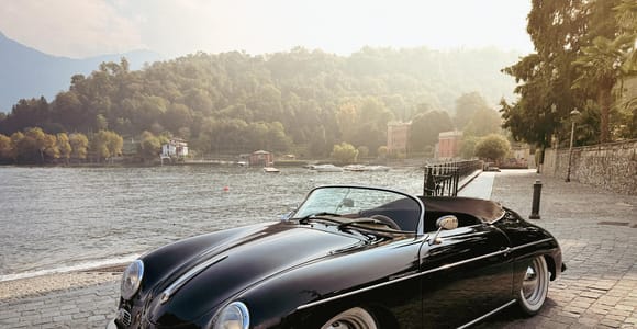 Lake Como: Porsche 356 Speedster Photoshoot Experience