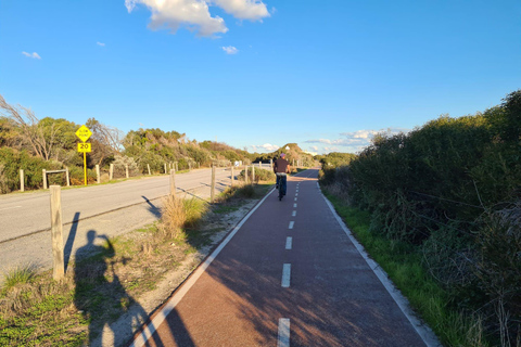 Passeio de bicicleta eléctrica em Fremantle 3 horas