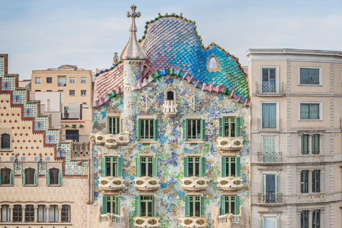 Barcelona: Szybka wycieczka z przewodnikiem po Casa Batlló