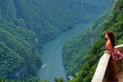 Sumidero Canyon, vantage points, and Chiapa de Corzo sightseeing tour from San Cristobal Sumidero Canyon, vantage points, and Chiapa de Corzo: Sightseeing tour from San Cristobal