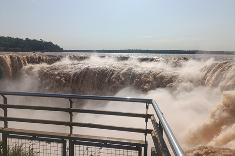 From Hotel BELMOND - Private Tour of the Argentine Falls + Guarani Village
