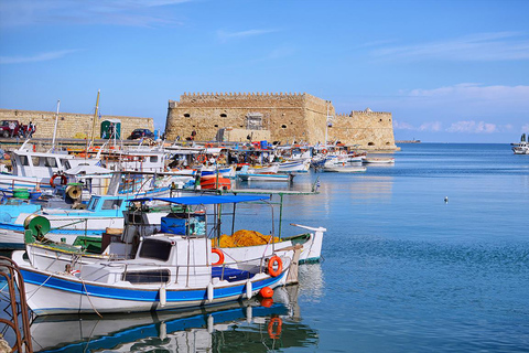 Day Trip To Heraklion City Center & Market & CretAquarium