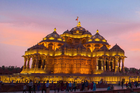 Delhi: tour espiritual com guia de turismo e transporte