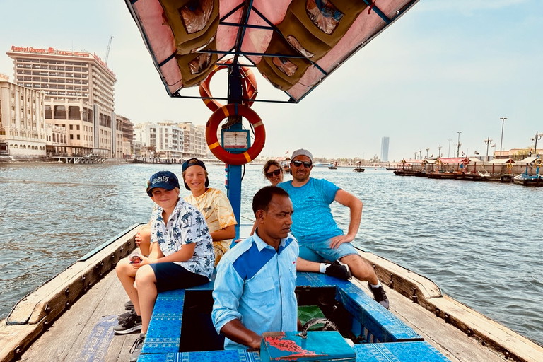 Dubai: Old Dubai & Souks Guided Tour with Tastings & Cruise Private Tour with Guide and Hotel Pickup