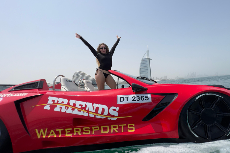 Dubai: Jet Car Ride to Burj Al Arab and Atlantis Palm Jet Car 1-Hour Ride to Burj Al Arab and Atlantis View