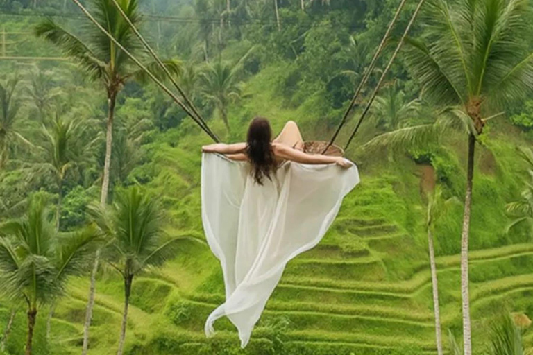 Bali Swing/Koi Boat Photo, Taman Beji Griya Waterfall Tour Tour with Include entry ticket