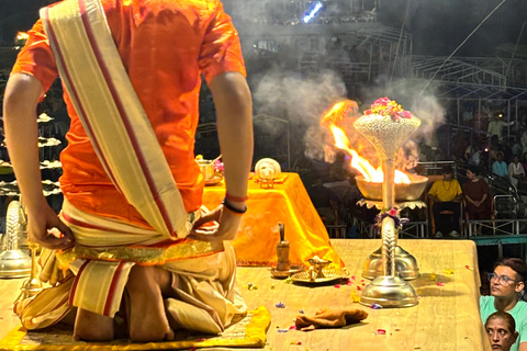 Most attractive Evening ceremony on the Ghat ,with bazarwalk