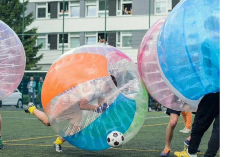 Wroclaw: 1-Hour Bubble Football Experience