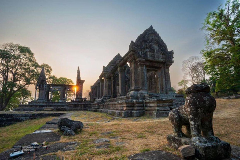 Full-Day Preah Vihear, Koh Ker and Beng Mealea Private TourPrivate sedan