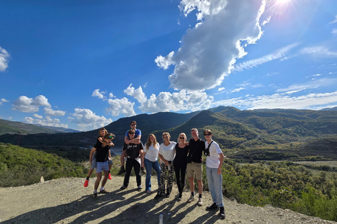 Hike to Pirogoshi Cave, Bogove Waterfall & Osumi Canyon