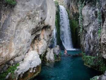 Desde Santa Pola y Elche: Cascadas del Algar con traslado.