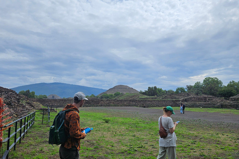 Visite de Teotihuacan avec prise en charge au Parque Mexico