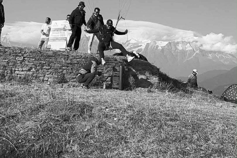 Sarangkot: Paragliding with Insurance, Photo, Video & Pickup