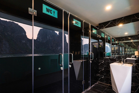 Hanói: Viagem de 1 dia à Baía de Ha Long - Cruzeiro de luxo AmethystCruzeiro de dia inteiro na Baía de Halong com Ametista (todos os destinos)