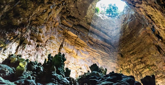 Visit to the Castellana Caves and Free Time in Polignano a Mare
