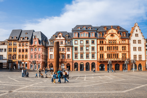 Deutschland: Zugfahrt von Frankfurt nach Mainz