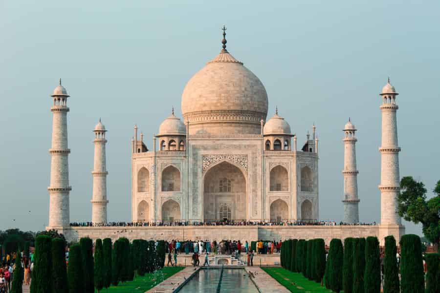 Von Delhi: Taj Mahal, Agra & Mathura Tour mit dem Auto. Foto: GetYourGuide