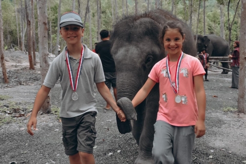 Phuket : Sanctuaire de soins éthiques pour éléphants Nai Dee PhuketOption A : Expérience complète d'une demi-journée