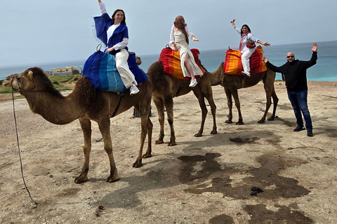 Tour particular em Tânger: Exploração e aventura em um passeio de camelo