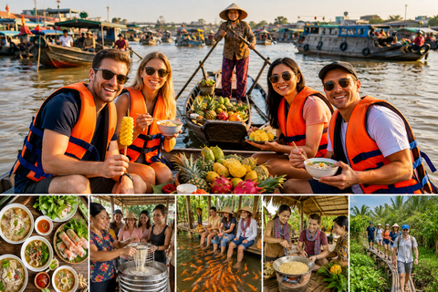 Cai Rang Floating Market & Son Islet: Authentic Mekong 1 day Private Tour/ Flexible time/ Private Tour