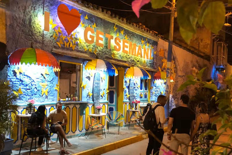 Passeio de bicicleta ao pôr do sol com visita à baía de Cartagena e GetsemaníPasseio de bicicleta ao pôr do sol com visita à Baía de Cartagena e Getsemaní