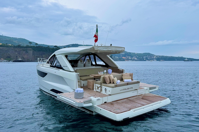 From Naples: Amalfi Coast Private Boat Exclusive Tour Jeanneau DB 43 "La Dolce Vita"