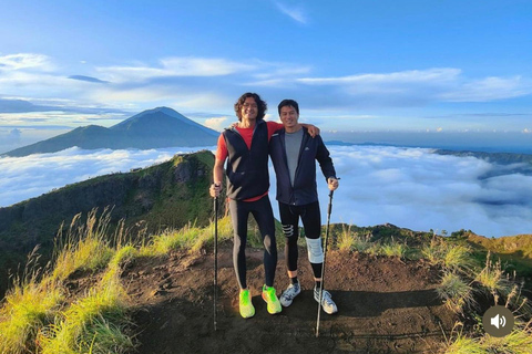 Mount Batur Sunrise hiking with Breakfast & Hotel Pickup Hot spring only