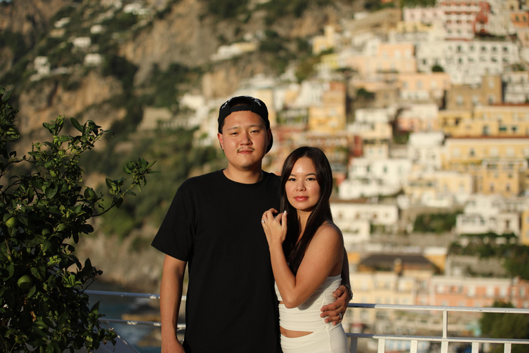 Viagem de 1 dia a Positano-Amalfi e Pompéia em um passeio de luxo saindo de Roma