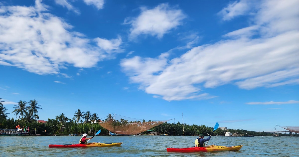 Von Hoi An aus: Die Insel Cam Kim mit dem Fahrrad und Kajak | GetYourGuide