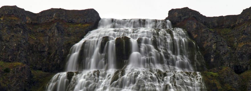 Isafjordur : visite guidée de la cascade Dynjandi