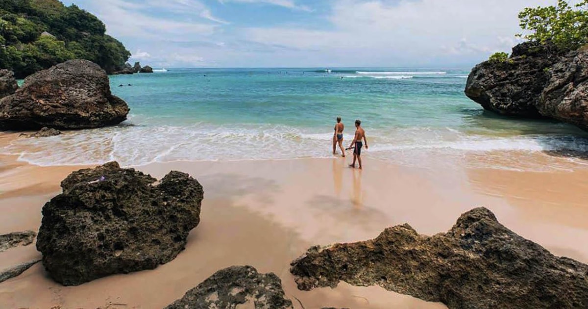 Tur Guide Bali Bali - Utflykt till Tur till den dolda stranden och skaldjursmiddag med ...