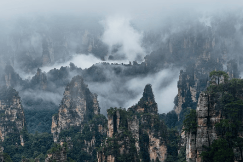 Zhangjiajie: Tianmen Mountain and Tujia Folk Park Tour Zhangjiajie: Private Tour of Tianmen Mountain and Tujia Folk