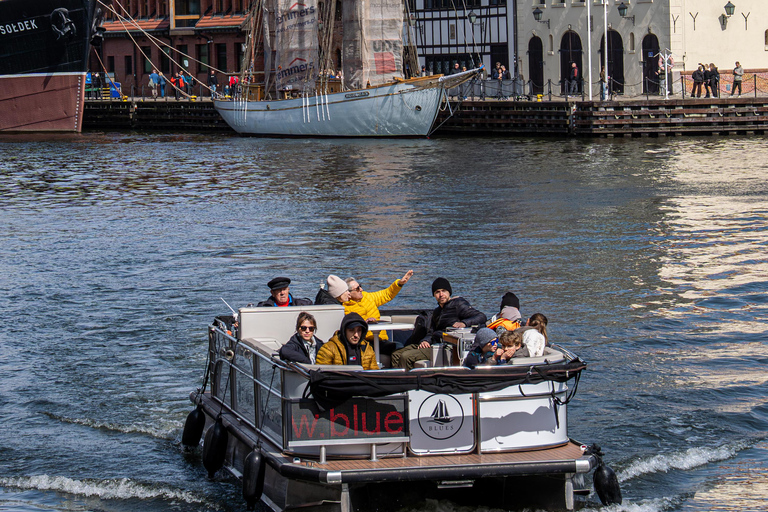 Gdańsk: Comfortable Catamaran Cruise on the Motława River