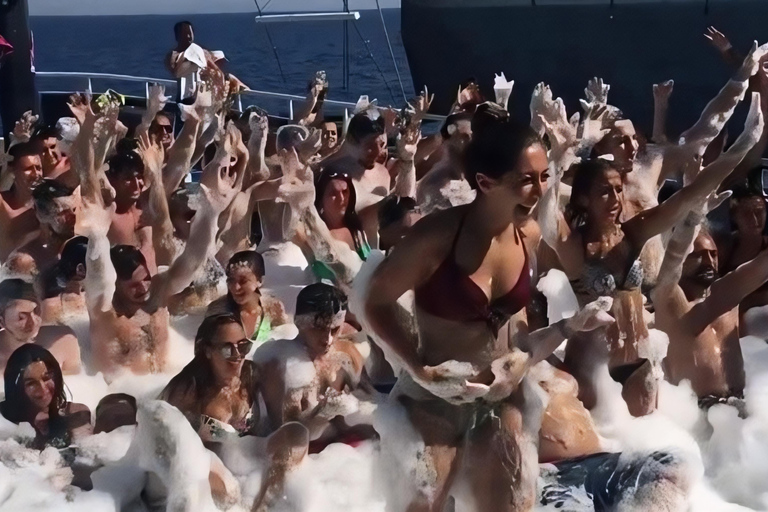 Side: Pirate Boat Trip to Dolphin Island with Foam Party.