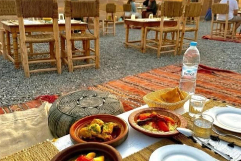 From Marrakech: Agafay Desert Dinner and Fire Show