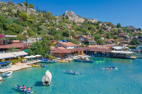 From Kas: Kekova Sea Kayaking Tour With Lunch
